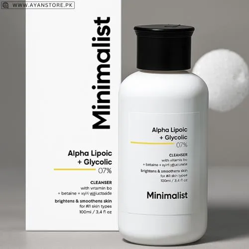  Minimalist Alpha Lipoic + Glycolic 07% Cleanser