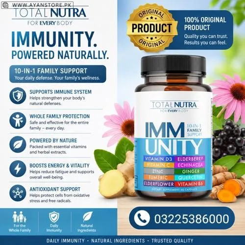 10-In-1 Immunity Family Support Capsules in Pakistan