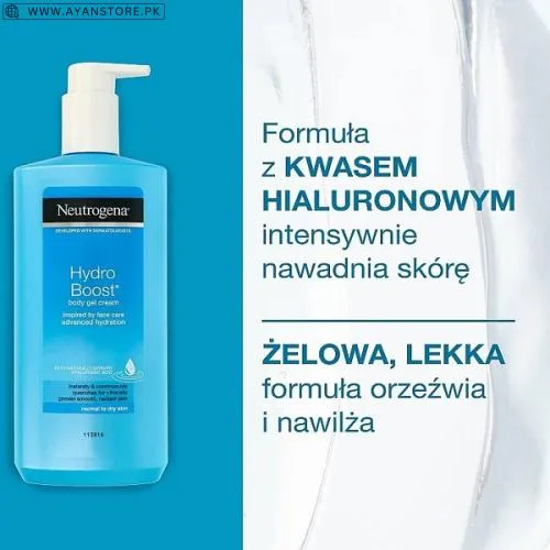 Neutrogena Hydro Boost Body Gel Cream In Pakistan