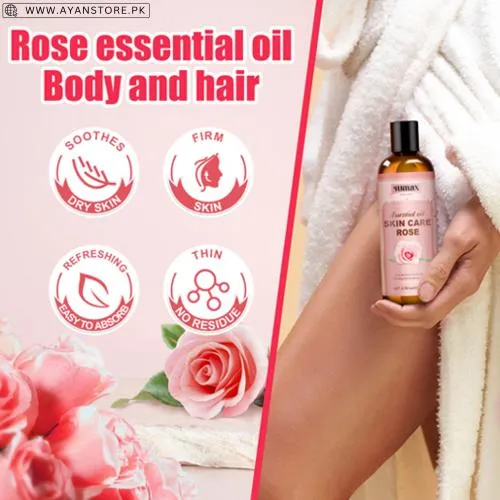 Sumax Rose Women Body Massage Oil