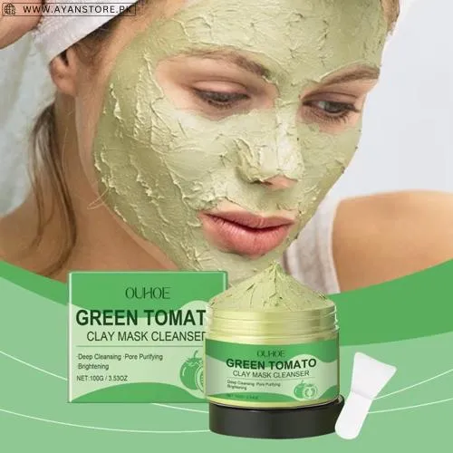 Ouhoe Green Tomato Clay Facial Mask