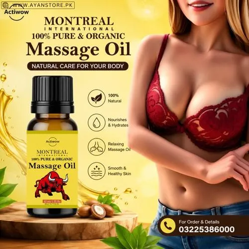 Actiwow Montreal Massage Oil in Pakistan