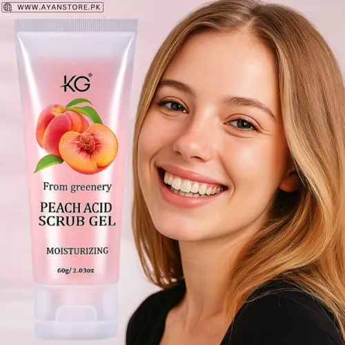Peach Acid Scrub Gel