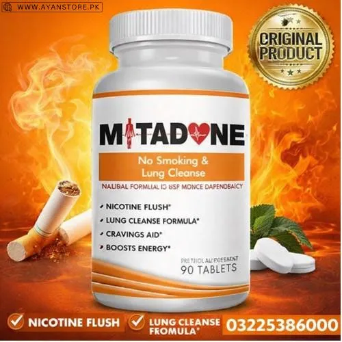 Methadone No Smoking & Lung Cleanse Tablets in Pakistan