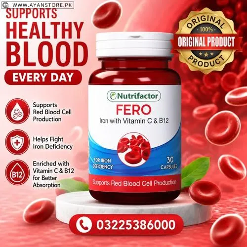 Nutrifactor Fero Iron Capsules in Pakistan