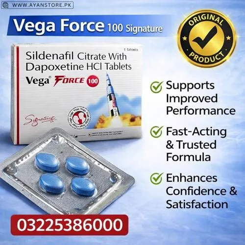 Vega Force 100 Signature Tablets in Pakistan