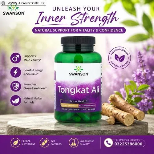 SWANSON Tongkat Ali Capsules in Pakistan