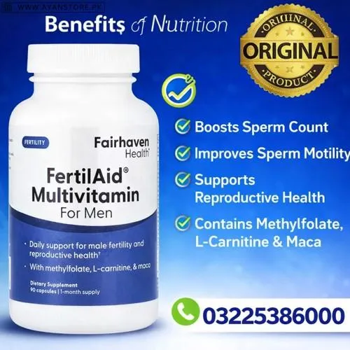 Fairhaven Health FertilAid Multivitamin for Men in Pakistan