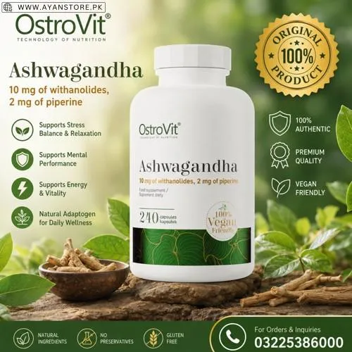 OstroVit Ashwagandha VEGE Capsules in Pakistan