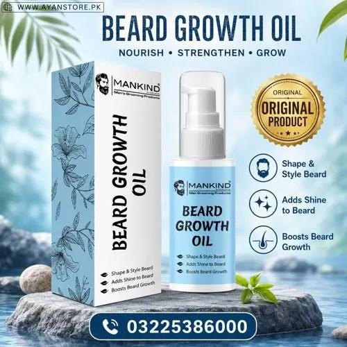 Mankind Beard Growth Oil in Pakistan