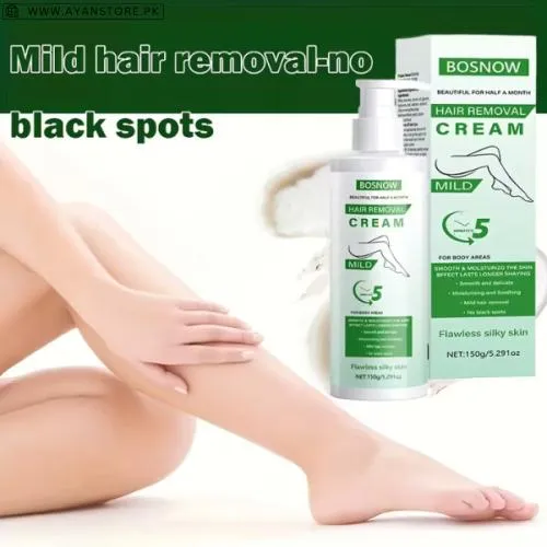 Bosnw Gentle Aloe Vera Hair Removal Cream