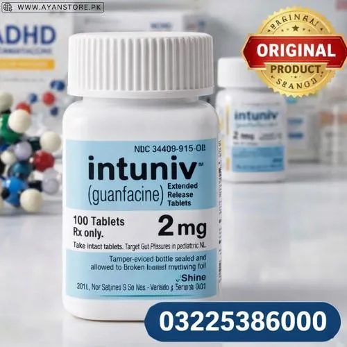 Intuniv Guanfacine 2mg Tablets in Pakistan