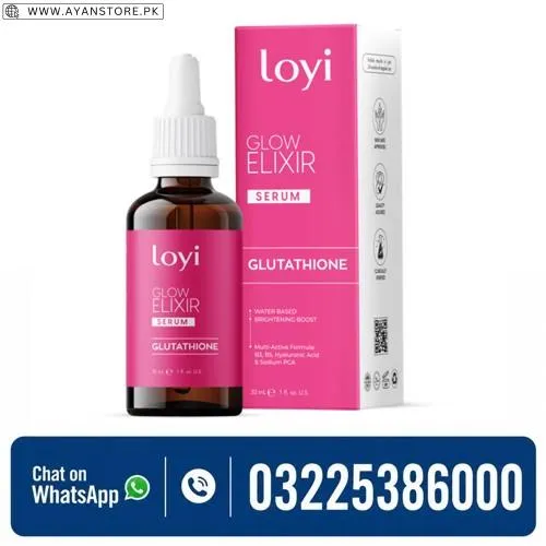 Loyi Glow Elixir Glutathione Serum in Pakistan