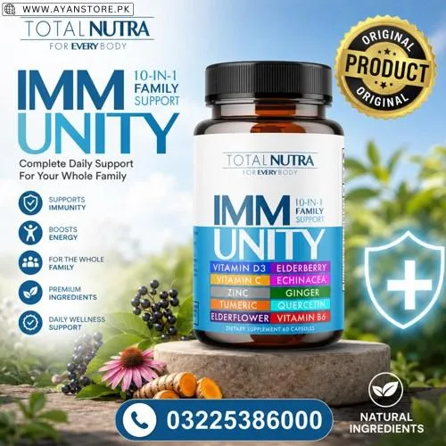 10-In-1 Immunity Family Support Capsules in Pakistan