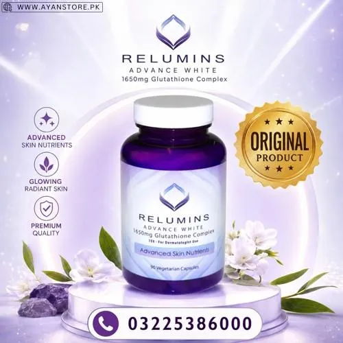 Relumins Advance White 1650mg Glutathione Complex in Pakistan