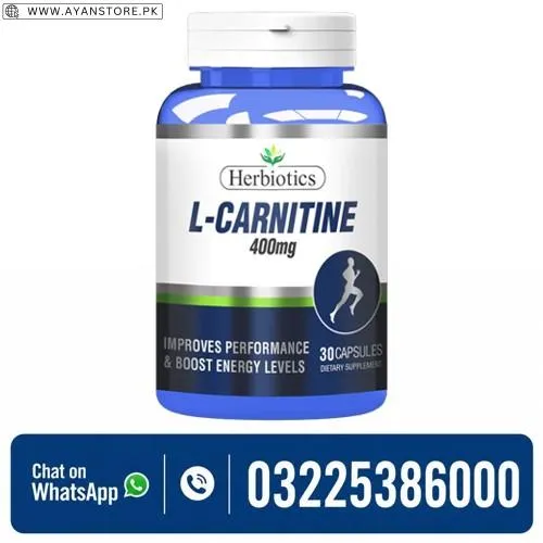 Herbiotics L-Carnitine 400mg Capsules in Pakistan