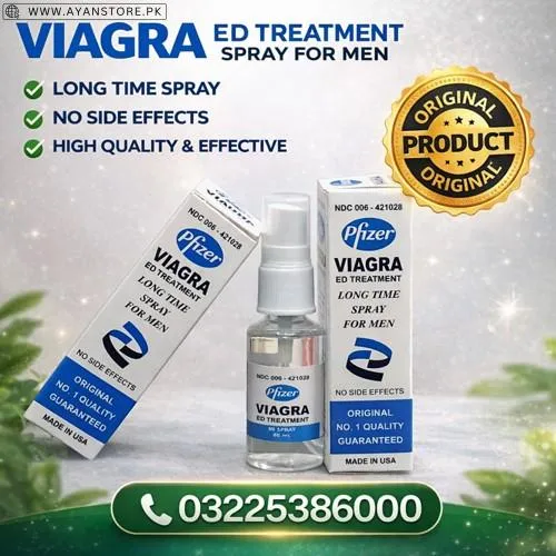 Pfizer Viagra Delay Spray – Original Ed Solution for Men