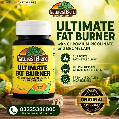 Nature's Blend Ultimate Fat Burner Tablets in Pakistan