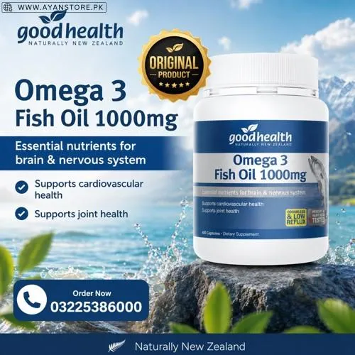 Good Health Omega 3 Fish Oil 1000mg in Pakistan
