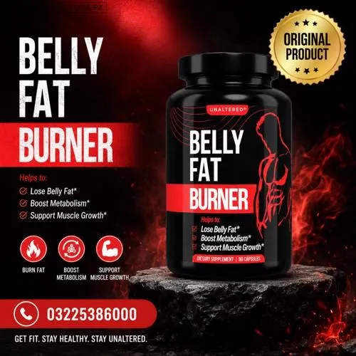 UNALTERED Belly Fat Burner Capsules in Pakistan