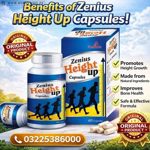 Zenius Height Up Capsules in Pakistan