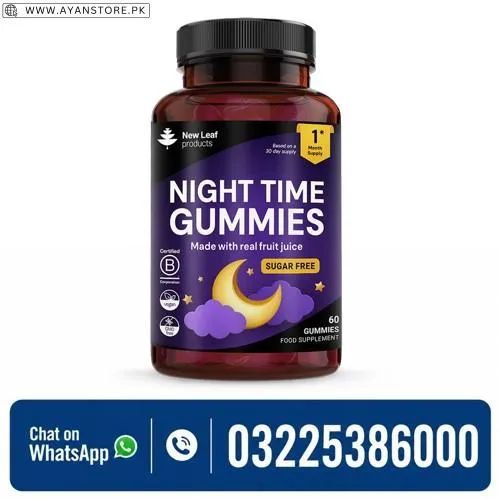 Night Time Sleep Gummies in Pakistan