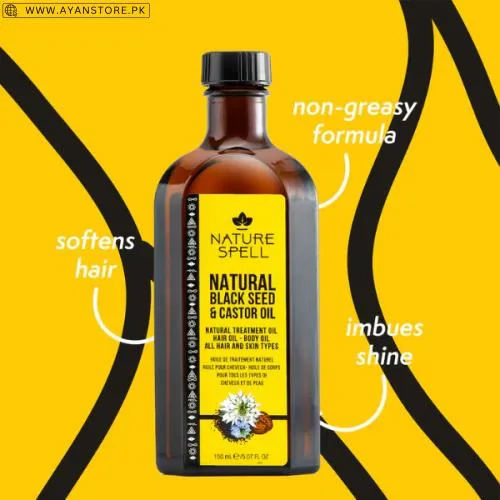 Natural Blackseed & Castor Hair Oil