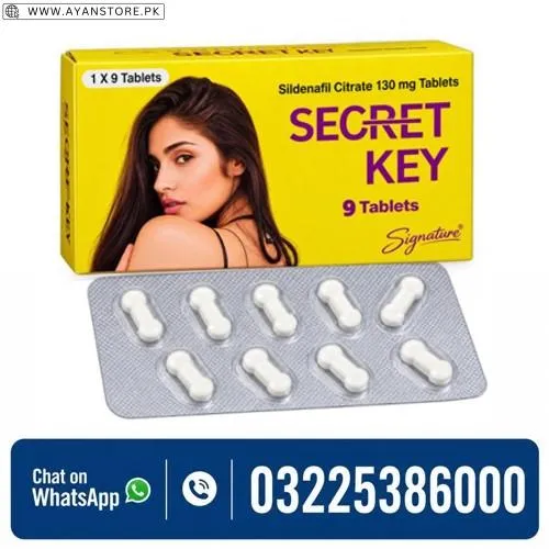 Secret Key 130 mg Sildenafil Citrate Tablets in Pakistan