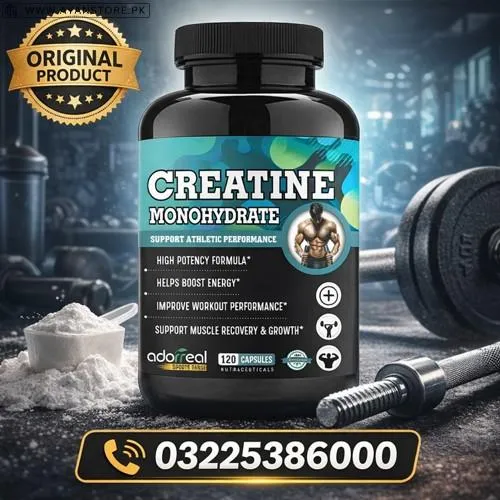 Adorreal Creatine Monohydrate Capsules in Pakistan