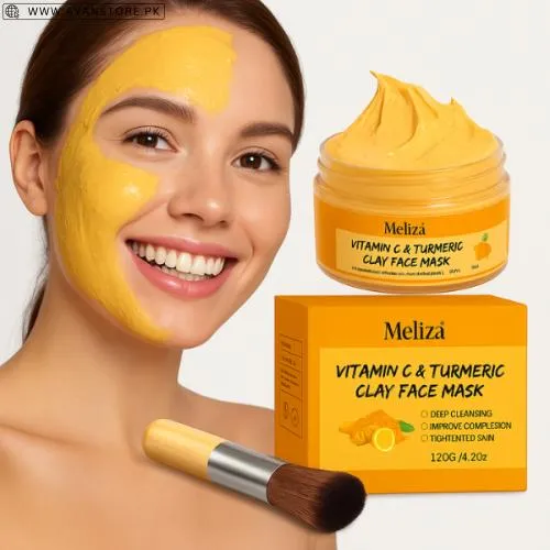 Meliza Vitamin C Turmeric Clay Face Mask