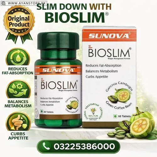 Sunova BioSlim Tablets in Pakistan