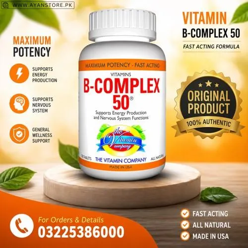 Vitamins B-Complex 50 Tablets in Pakistan