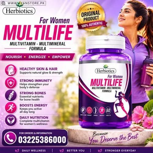 Herbiotics Multilife Women Multivitamin in Pakistan