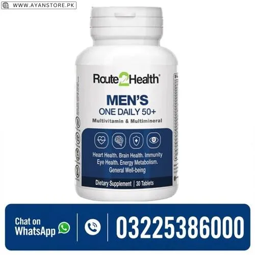 Route 2 Health Men's One Daily 50+ Tablets in Pakistan