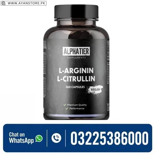 Alphatier L-Arginin L-Citrullin Capsules in Pakistan