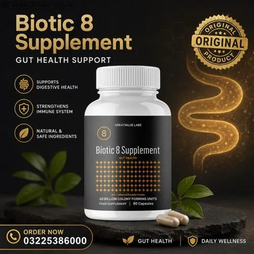 GreatValue Labs Biotic 8 Supplement in Pakistan