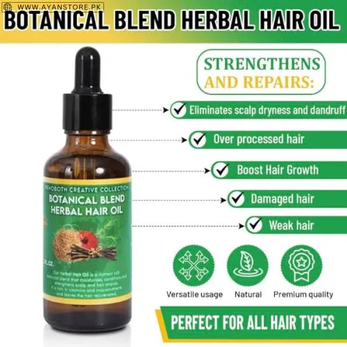 Botanical Blend Herbal Hair Oil Price In Pakistan