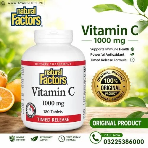 Natural Factors Vitamin C 1000mg Tablets in Pakistan