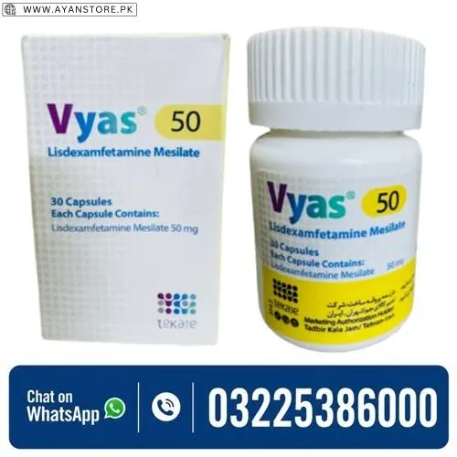 Vyas 50mg Capsules in Pakistan