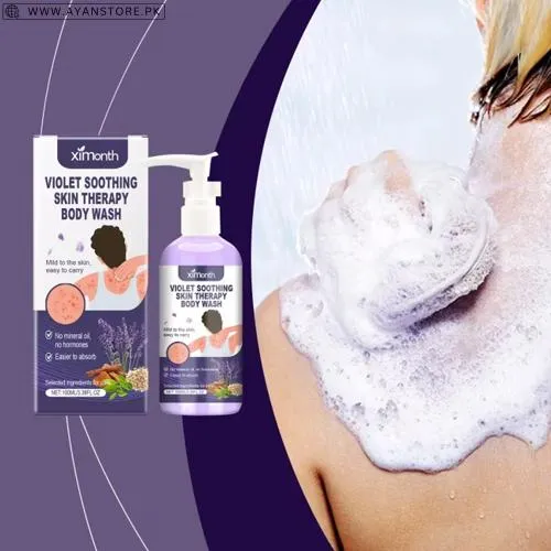 Ximonth Violet Soothing Skin Therapy Body Wash