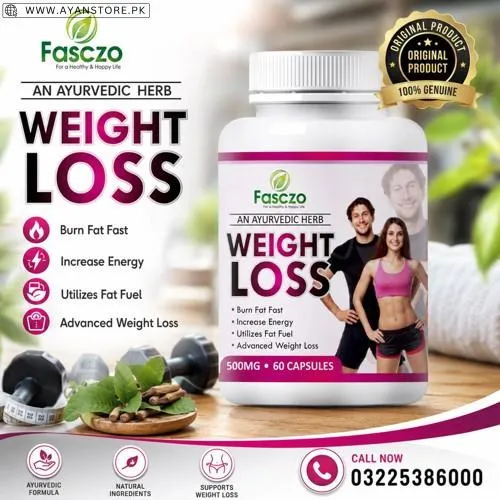 Fasczo Weight Loss Ayurvedic Capsules in Pakistan