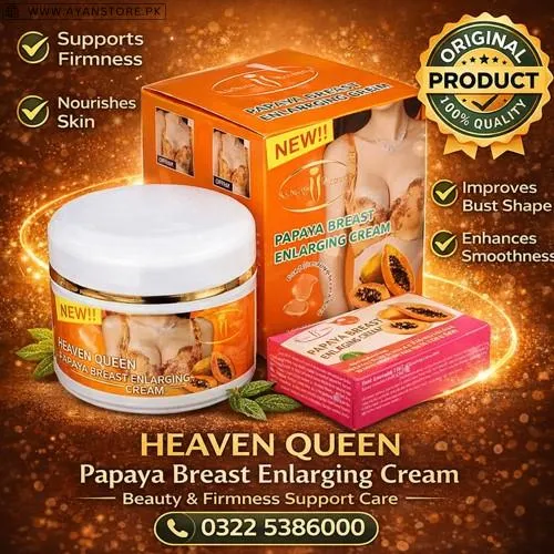 Heaven Queen Papaya Breast Enlarging Cream in Pakistan