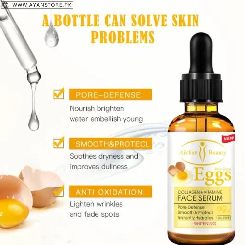 Skin Care Eggs Oil Free Serum