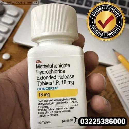 Concerta® Extended Release Tablets in Pakistan