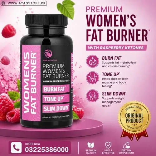 Nobi Nutrition Premium Women's Fat Burner Capsules in Pakistan