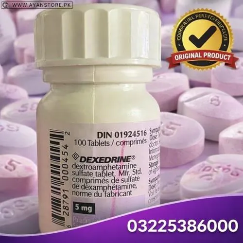 Dexedrine Dextroamphetamine Sulfate 5mg Tablets in Pakistan