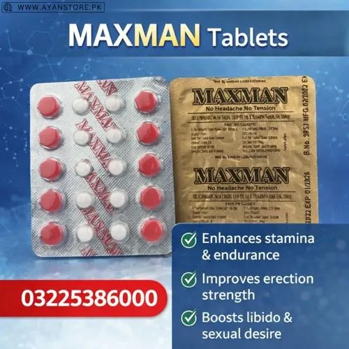 Maxman Tablets in Pakistan