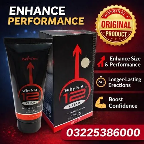 Why Not 12 Cream in Pakistan