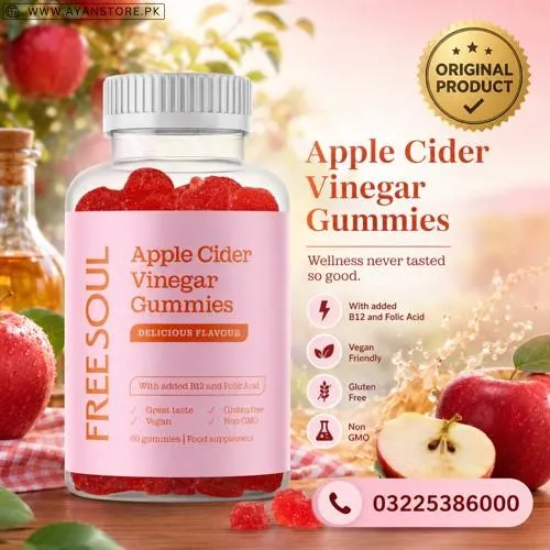 Free Soul Apple Cider Vinegar Gummies in Pakistan